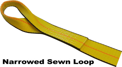 Narrowed Sewn Loop